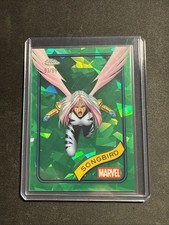 Songbird Green Sapphire /99 2025 Topps Chrome Sapphire Marvel Refractor #61