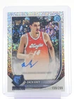 ZACH EDEY 2025-26 BOWMAN CHROME SPECKLE AUTO /299 #BCA-ZE GRIZZLIES Q2277