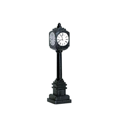 Lemax STREET CLOCK  # 74634 Christmas Village Figurines 2007 NEW