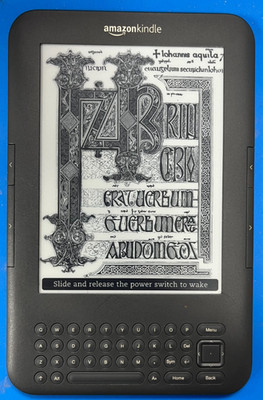 Amazon Kindle Keyboard 3rd Gen Wi-Fi eReader 6'' E Ink Tested & Working, Black