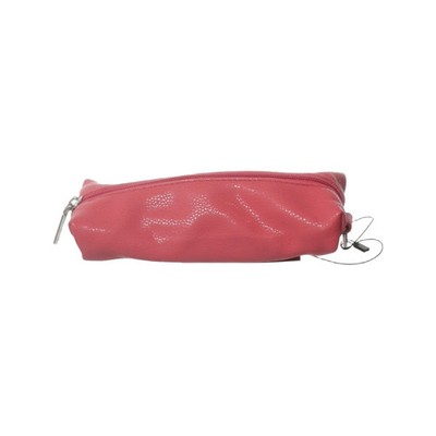 Kulturbeutel, Damen, Pink, Einfarbig, 17, 6, 5 cm #RWj