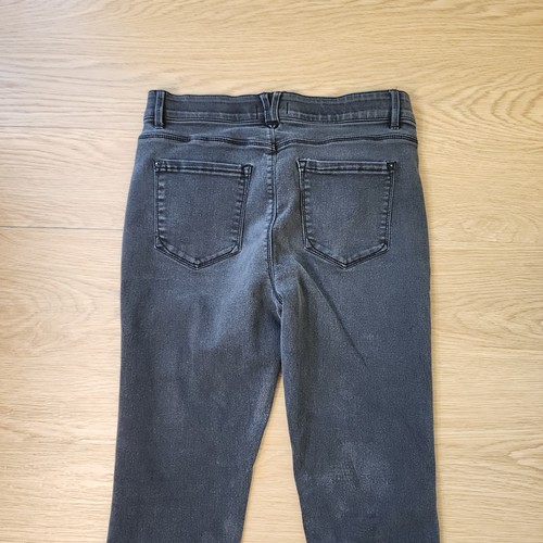 Curve Appeal Jeans 8/29 Essential Skinny High Rise Stretch Black Denim Classic - Picture 12 of 13