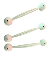 3 NUOVI TUPPERWARE MELONE BALL MAKER BISCOTTI PASTA MISURINO FORMAGGIO BALLER VERDE PASTELLO