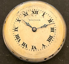 Antique 1913 Waltham Model 1900 310 Pocket Watch Movement Running Ticks 3/0s 7j