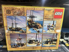 Pirate ship LEGO black seas barracuda 6285 100% box And Instructions
