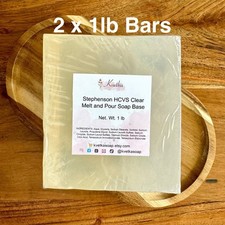 Clear Melt and Pour Soap Base 2 lb   For Soap Making DIY Supplies