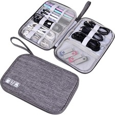 Waterproof Electronics Organizer Bag Travel Cable Storage Case Universal Gift