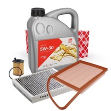 FEBI BILSTEIN Inspektionset  Öl und alle Filter für Peugeot 206 2A/C 206+