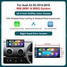 Wireless CarPlay for Audi A3 S3 B9 MIB MIB2 2014-2019 Multimedia Linux Screen