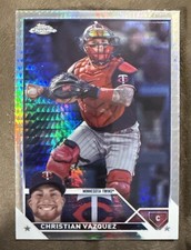 2023 Topps Chrome Update Series - Christian Vazquez #USC190 Prism Refractor