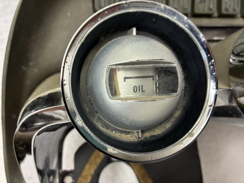 64,5,6 FORD THUNDERBIRD PAINEL DE INSTRUMENTOS, LINGUAGEM, PAINEL DE PAINEL, VELOCÍMETRO, ACABAMENTO, FABRICANTE DE EQUIPAMENTO ORIGINAL - Imagem 2 de 4