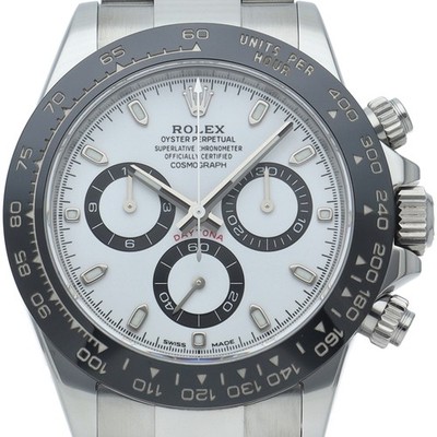 ROLEX Cosmograph Daytona Watch 116500LN Stainless Steel / ceramic mensWatch ...