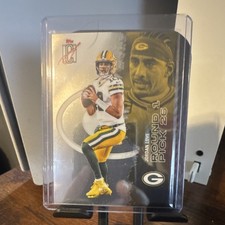 Topps 2025 Jordan Love Green Bay Packers Chrome Round 1 Pick 26 #21 Rookie Card. rookie card picture