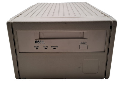 vintage DDS-3 (Digital Data Storage) external tape drive W/ DATAMATE DM000-00-R