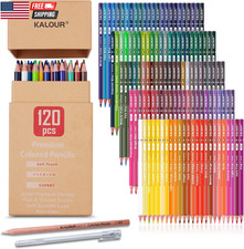 Premium Colored Pencils,Set of 120 Colors,Artists Soft Core with Vibrant Color,I