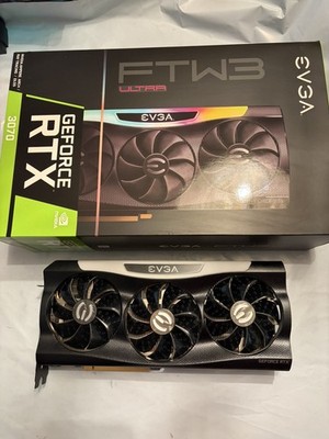EVGA GeForce RTX 3070 FTW3 Ultra 8GB GDDR6 Graphics Card GPU 08G-P5-3767-KR