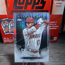 Topps Chrome Stars of MLB Shohei Ohtani #SMLBC-24 Los Angeles Angels 2022