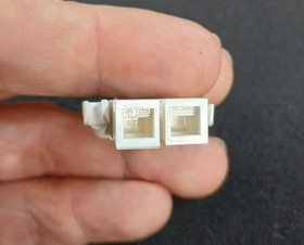 Lego Shuttle Expedition Astronaut Minifigures Lot of 2 sp123 & sp124 from 10231