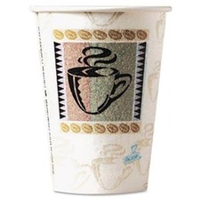 Dixie Perfectouch Insulated Hot Cups - 8 Oz - 50/pack - Paper 5338cdpk