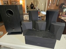 Onkyo SKC-200C Surround Sound 6.1 Speaker System SKF-200F SKM-200S SKW-200 200F