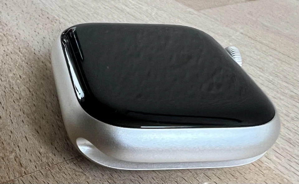 Apple Watch Series 9 41mm Starlight Aluminium GPS , Cypress Sport Loop - Bild 2 von 4