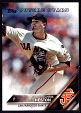 2016 Topps Chris Heston Rookie San Francisco Giants #267