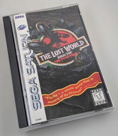Sega Saturn - Jurassic Park The Lost World - Complete CIB w/ Inserts