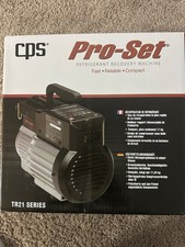 New CPS Pro-Set REFRIGERANT RECOVERY MACHINE