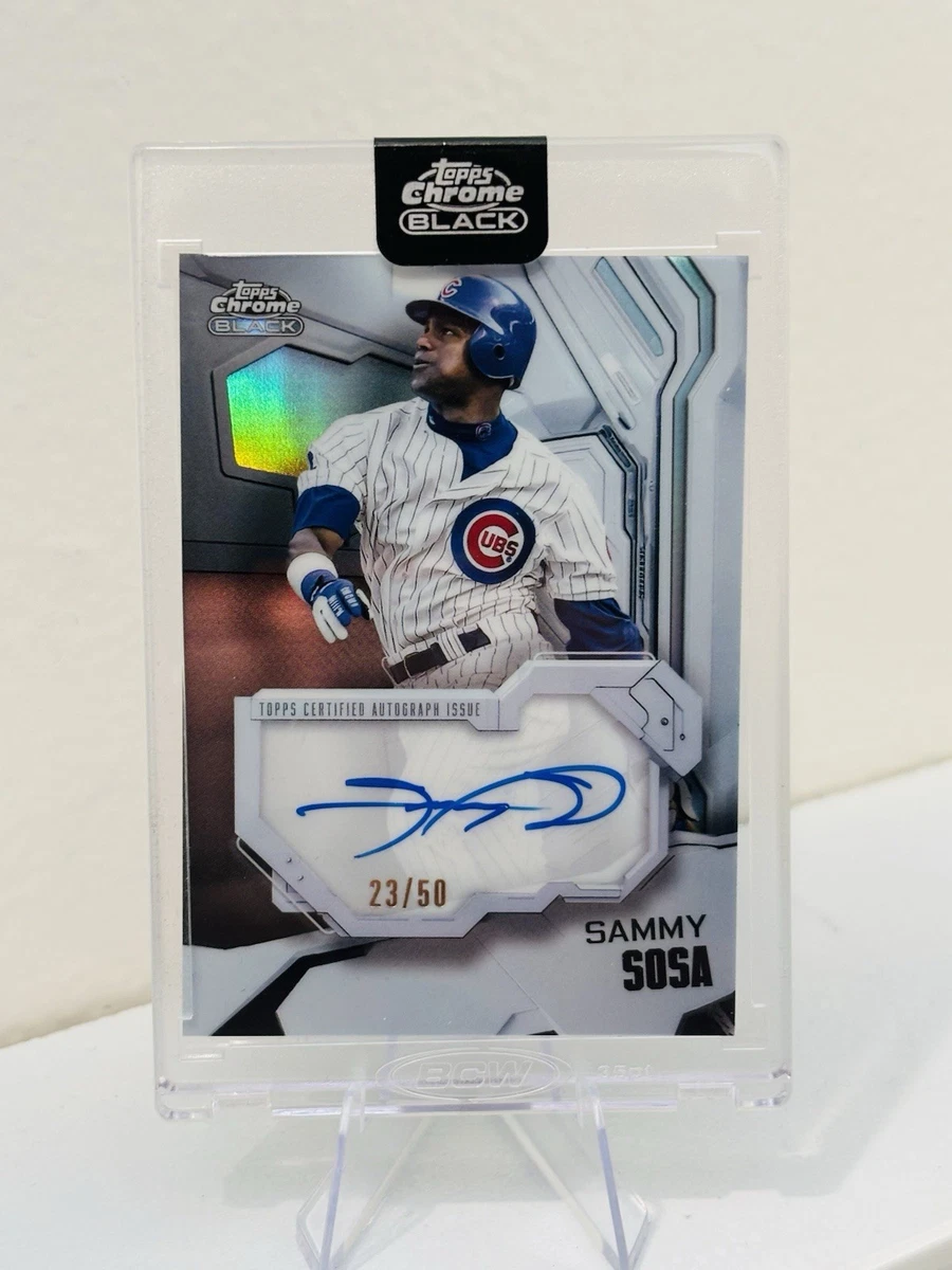 Sammy Sosa Baseball Serial Numbered Sports Trading Cards