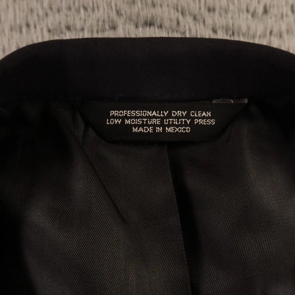 Chaqueta Evan Picone de Colección M MT 42L Lana Lúpulo Botones Dorados Blazer Transpirable Foto 3 de 4