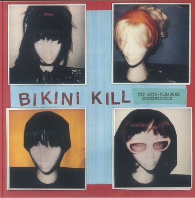 BIKINI KILL - The Anti Pleasure Dissertation - LIMITED BABY BLUE VINYL 7''