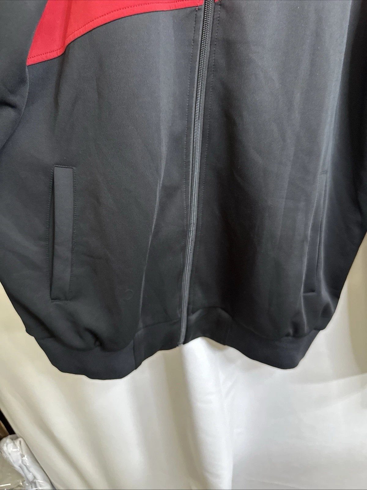 CALVINO Scuderia Ferrari Racing Fullzip Track Jacket Black, Red XL #6141 - product detail image 4