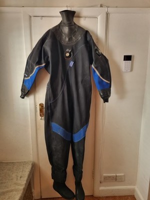 Oceanic Flexia Membran TROCKENANZUG, Gr. XL kurz mit Gr. 7 Stiefeln