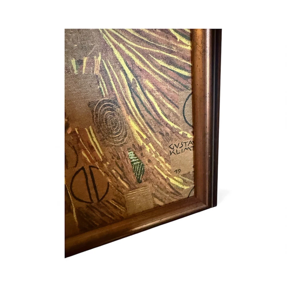 Lady In Gold Adele Bloch-Bauer I Gustav Klimt With Frame - Image 2 of 2