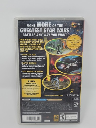 Star Wars: Battlefront II & Transformers Greatest Hits Sony PSP komplett getestet - Bild 8 von 11