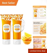 2-Pack Orange Peeling Gel - Nourishing Exfoliating Scrub for Glowing Skin