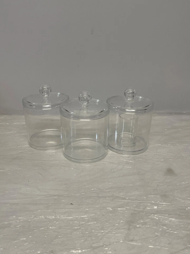 Organizer Relaxdays in acrilico - Set di 3 pezzi - Immagine 3 di 4