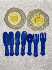 Vintage Little Tikes Pretend Play Food PASTA Noodles  Spaghetti With Butter