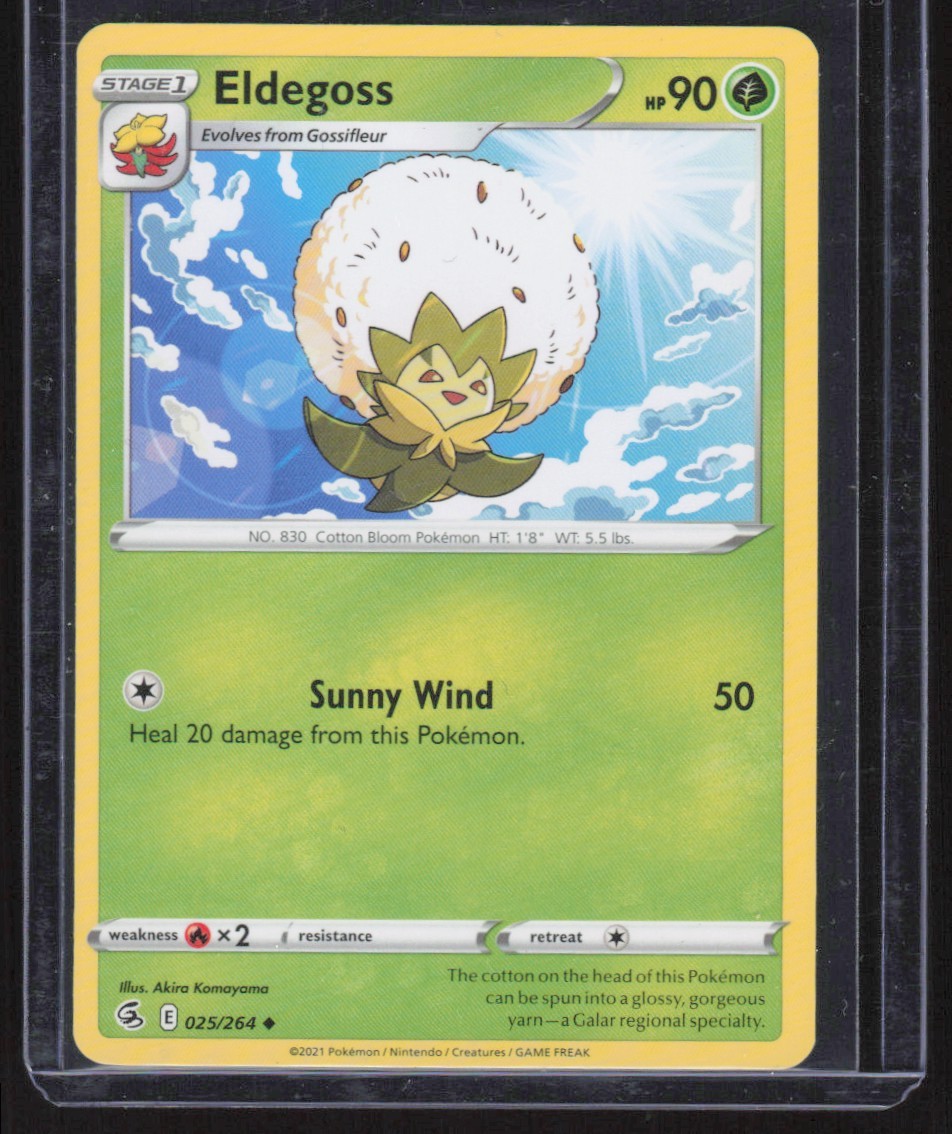2021 Sword & Shield - Fusion Strike Eldegoss Stage 1/Uncommon #25