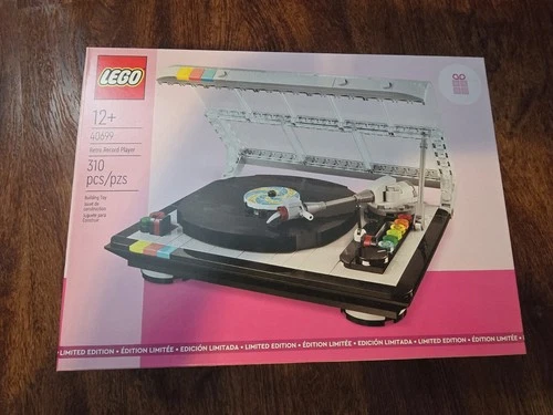 LEGO 40699 Retro Record Player Exclusive Collectible Set Sealed New