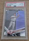 2017 Topps Chrome Aaron Judge #287 RC Rookie Card Catching GEM MINT PSA 10