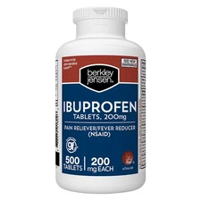 Ibuprofen 200mg Tablets 500ct Pain Reliever NSAID Compare to Advil Exp 01/28