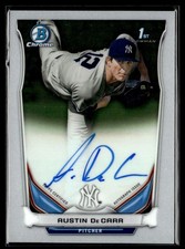 2014 Bowman Draft Picks & Prospects Chrome Pick Autographs Austin DeCarr Auto