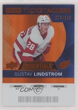 2021 Credentials 2020-21 Debut Ticket Access Orange 78/149 Gustav Lindstrom 1b9b