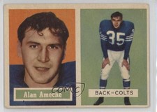 1957 Topps Alan Ameche #53 r7q