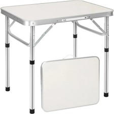 2ft Folding Table Portable Small Camping Picnic Table Garden Outdoor 60x45cm