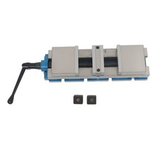 6 Inch Double Lock CNC Milling Machine Vise Precision Heavy Duty 6" Jaw Width