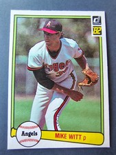 1982 Donruss - Mike Witt #416 (RC) - California Angels - Free Shipping