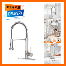 Kitchen Faucet with Pull Down Sprayer Brushed Nickel, Dual Spray Modes