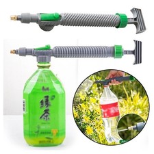 High Pressure Manual Water Sprayer Pump Bottle Adjustable Nozzle Garden Tool